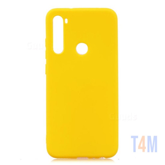 Capa de Silicone para Samsung Galaxy A21 Amarelo